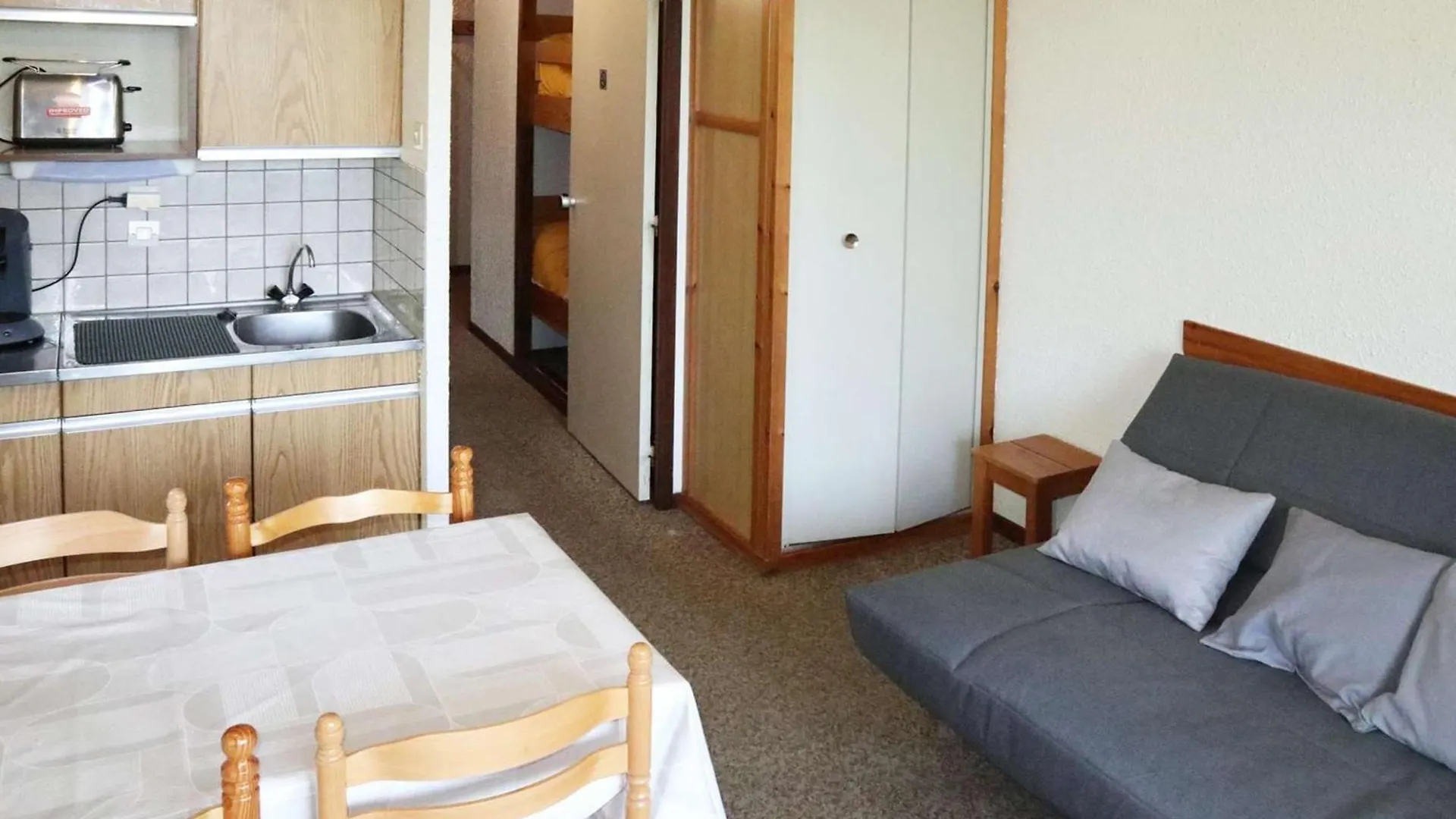 Studio 6 Pers Avec Balcon, Proche Des Pistes Et Commerces - Fr-1-322-567 Les Orres